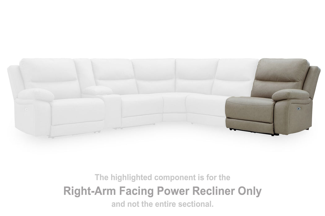 Narwhal Place Reclining Sectional with Storage Console - Bargain Furniture (Detroit, MI)