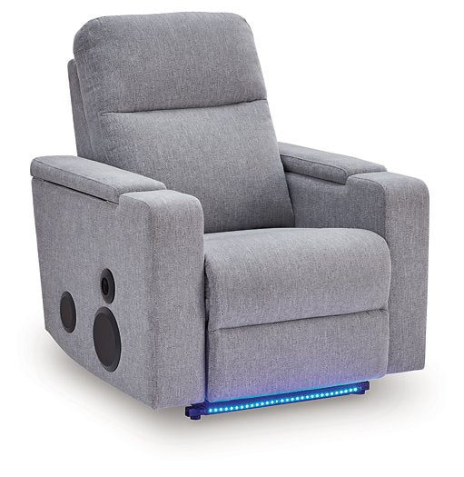 Pineland Power Glider Recliner with Audio System - Bargain Furniture (Detroit, MI)