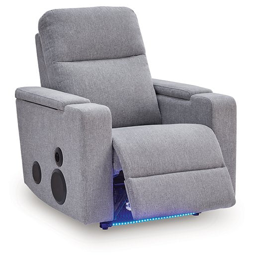 Pineland Power Glider Recliner with Audio System - Bargain Furniture (Detroit, MI)