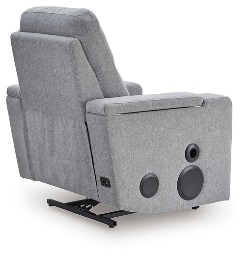 Pineland Power Glider Recliner with Audio System - Bargain Furniture (Detroit, MI)