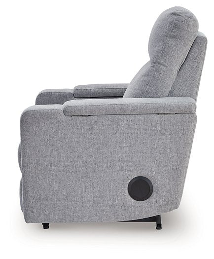 Pineland Power Glider Recliner with Audio System - Bargain Furniture (Detroit, MI)