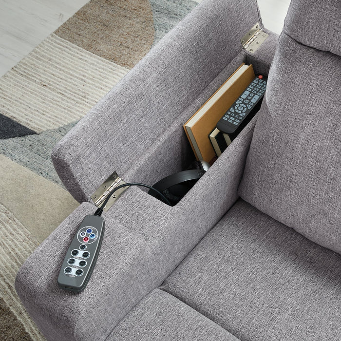 Pineland Power Glider Recliner with Audio System - Bargain Furniture (Detroit, MI)