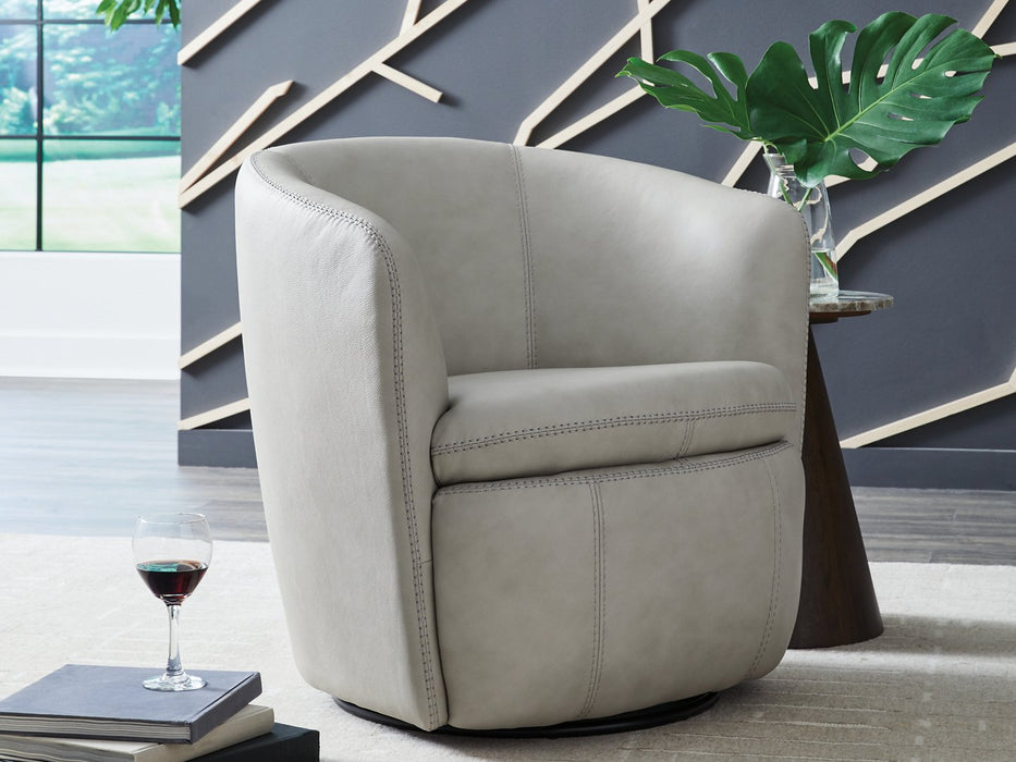 Kierreys Swivel Accent Chair - Bargain Furniture (Detroit, MI)