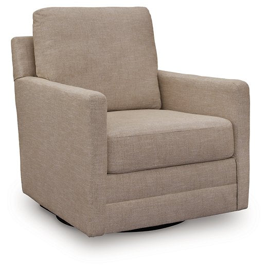 Freybourne Next-Gen Nuvella Swivel Accent Chair - Bargain Furniture (Detroit, MI)