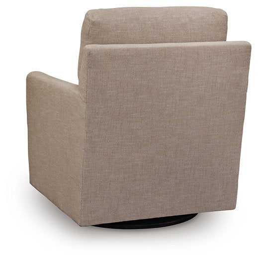 Freybourne Next-Gen Nuvella Swivel Accent Chair - Bargain Furniture (Detroit, MI)