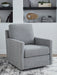 Freybourne Next-Gen Nuvella Swivel Accent Chair - Bargain Furniture (Detroit, MI)