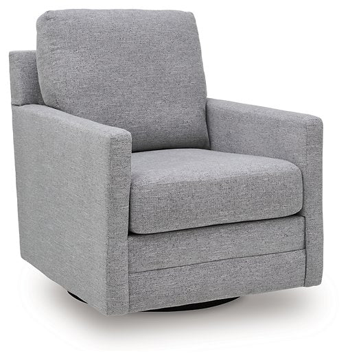Freybourne Next-Gen Nuvella Swivel Accent Chair - Bargain Furniture (Detroit, MI)