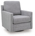 Freybourne Next-Gen Nuvella Swivel Accent Chair - Bargain Furniture (Detroit, MI)