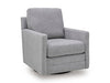 Freybourne Next-Gen Nuvella Swivel Accent Chair - Bargain Furniture (Detroit, MI)