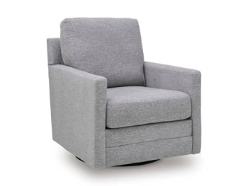 Freybourne Next-Gen Nuvella Swivel Accent Chair - Bargain Furniture (Detroit, MI)