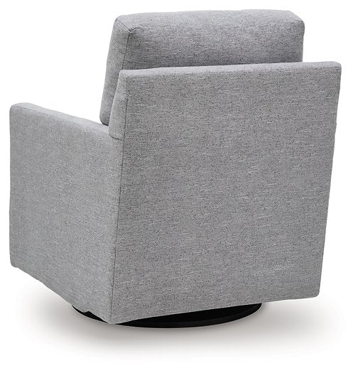 Freybourne Next-Gen Nuvella Swivel Accent Chair - Bargain Furniture (Detroit, MI)