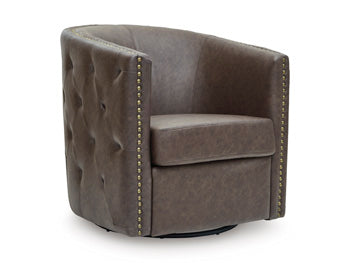 Brentlow Swivel Accent Chair - Bargain Furniture (Detroit, MI)