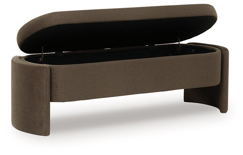 Vavuniya Storage Bench - Bargain Furniture (Detroit, MI)