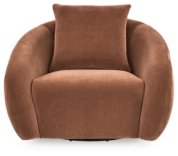 Yahya Swivel Accent Chair - Bargain Furniture (Detroit, MI)
