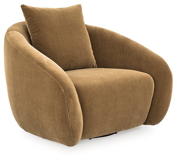 Yahya Swivel Accent Chair - Bargain Furniture (Detroit, MI)