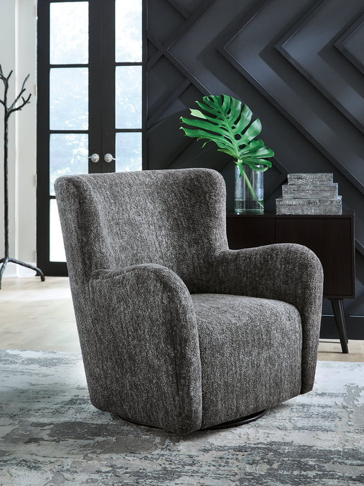 Rowenburg Swivel Glider Accent Chair - Bargain Furniture (Detroit, MI)