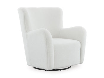 Rowenburg Swivel Glider Accent Chair - Bargain Furniture (Detroit, MI)