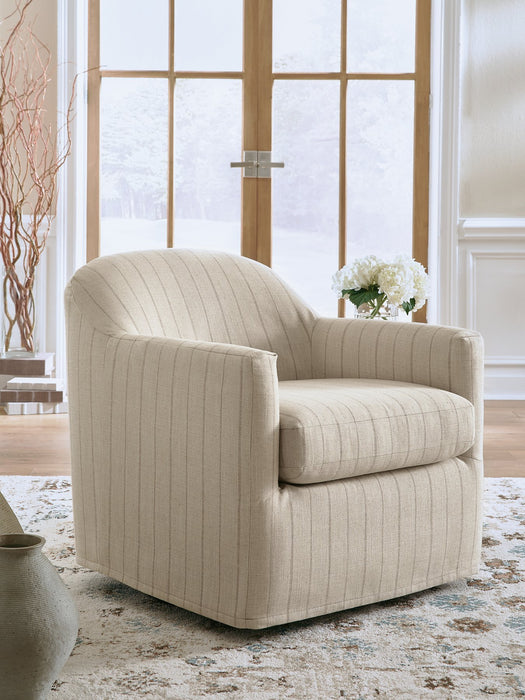 Valwick Swivel Accent Chair - Bargain Furniture (Detroit, MI)
