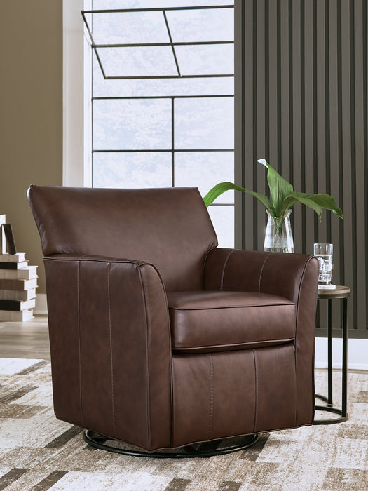 Braydunn Swivel Glider Accent Chair - Bargain Furniture (Detroit, MI)