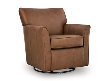 Braydunn Swivel Glider Accent Chair - Bargain Furniture (Detroit, MI)