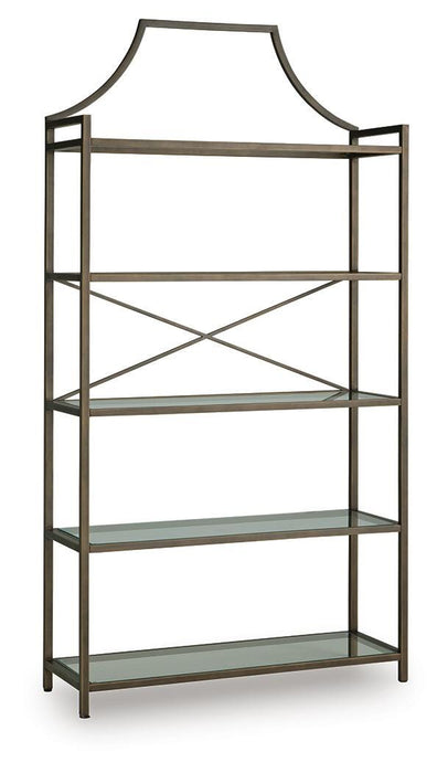 Bernonly 72" Bookcase - Bargain Furniture (Detroit, MI)
