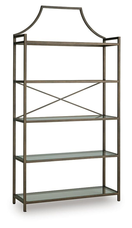 Bernonly 72" Bookcase - Bargain Furniture (Detroit, MI)