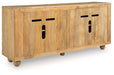 Niam Accent Cabinet - Bargain Furniture (Detroit, MI)