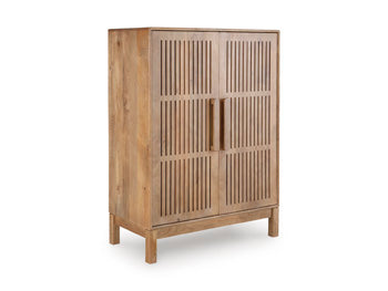 Pellamour Bar Cabinet - Bargain Furniture (Detroit, MI)