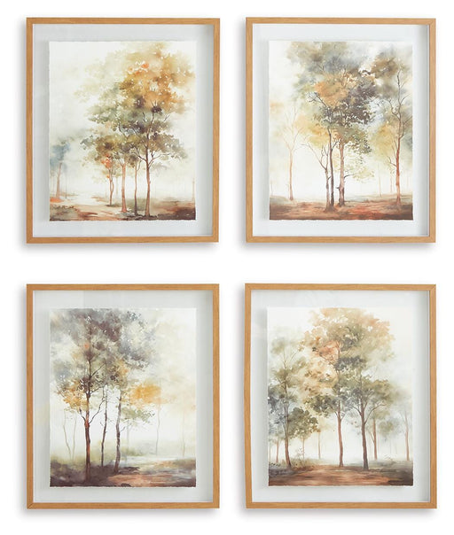 Bryneford Wall Art (Set of 4) - Bargain Furniture (Detroit, MI)