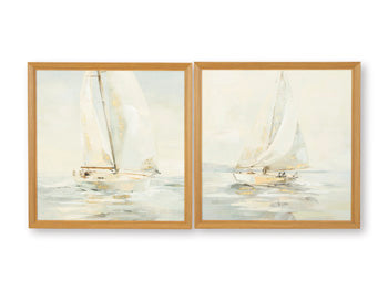 Winbrook Wall Art Set (Set of 2) - Bargain Furniture (Detroit, MI)