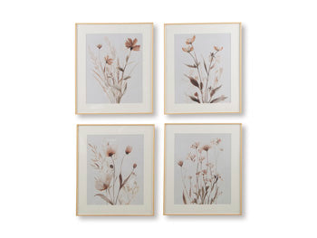 Chettings Wall Art (Set of 4) - Bargain Furniture (Detroit, MI)