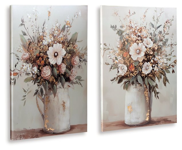 Faisaldon Wall Art (Set of 2) - Bargain Furniture (Detroit, MI)