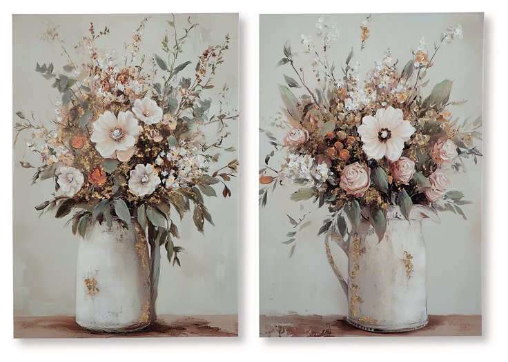 Faisaldon Wall Art (Set of 2) - Bargain Furniture (Detroit, MI)