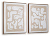 Waldett Wall Art (Set of 2) - Bargain Furniture (Detroit, MI)