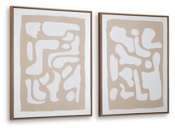 Waldett Wall Art (Set of 2) - Bargain Furniture (Detroit, MI)