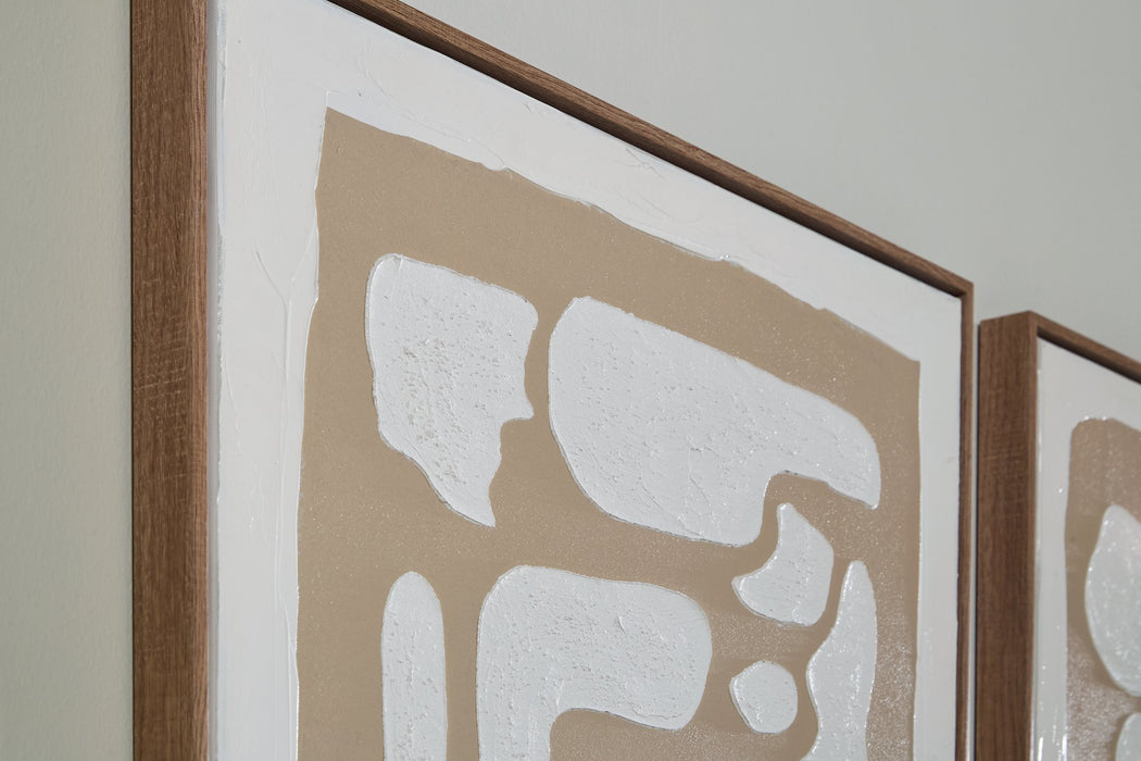 Waldett Wall Art (Set of 2) - Bargain Furniture (Detroit, MI)