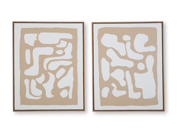 Waldett Wall Art (Set of 2) - Bargain Furniture (Detroit, MI)
