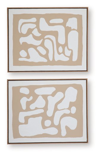Waldett Wall Art (Set of 2) - Bargain Furniture (Detroit, MI)