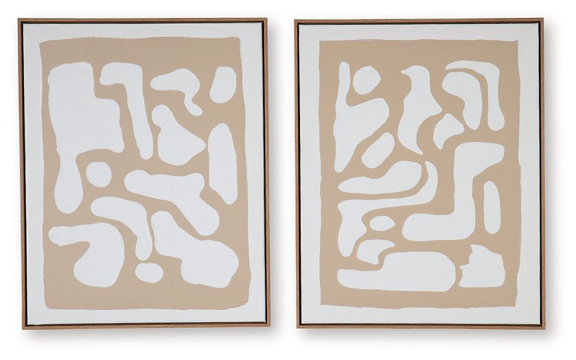 Waldett Wall Art (Set of 2) - Bargain Furniture (Detroit, MI)