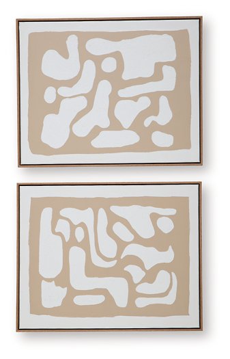Waldett Wall Art (Set of 2) - Bargain Furniture (Detroit, MI)