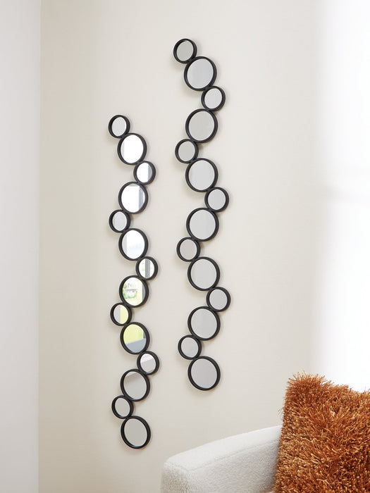 Vinler Accent Mirror Set (Set of 2) - Bargain Furniture (Detroit, MI)