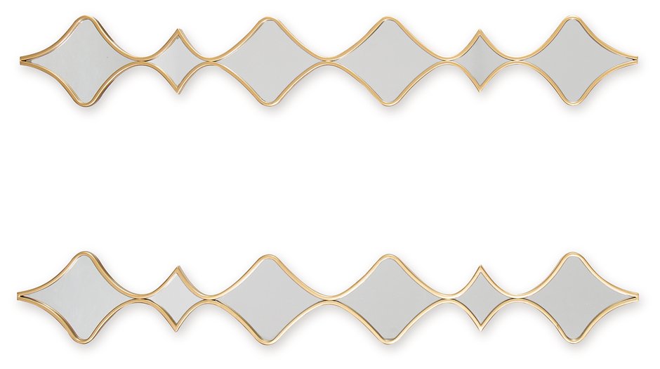 Harriswood Accent Mirror Set (Set of 2) - Bargain Furniture (Detroit, MI)