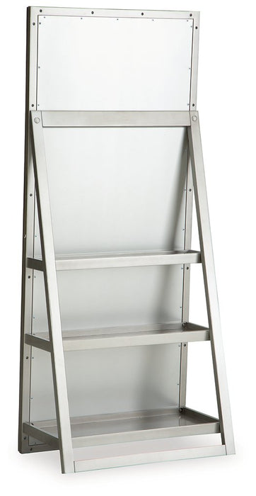 Evesen Floor Standing Mirror/Storage - Bargain Furniture (Detroit, MI)