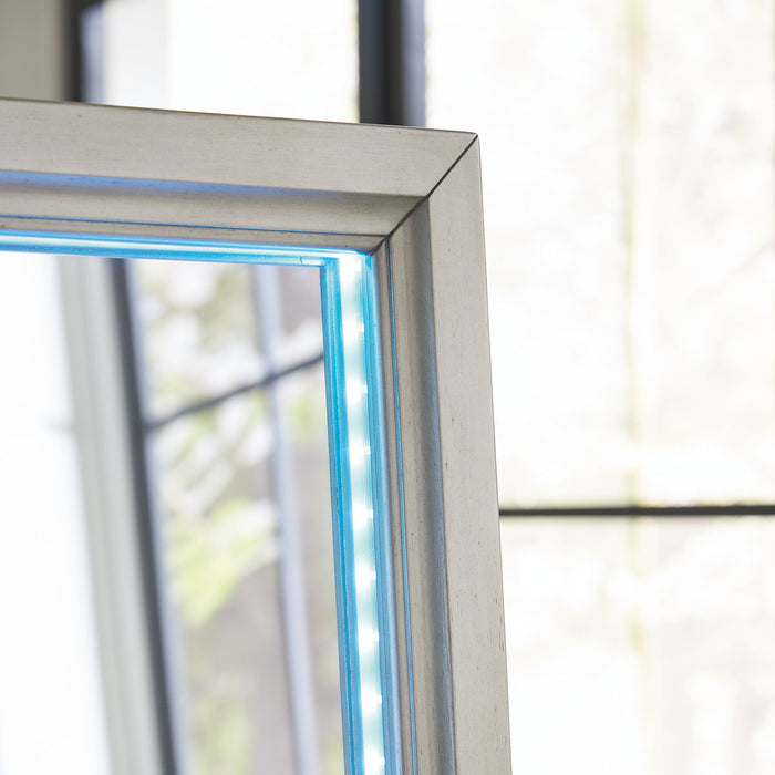 Evesen Floor Standing Mirror/Storage - Bargain Furniture (Detroit, MI)