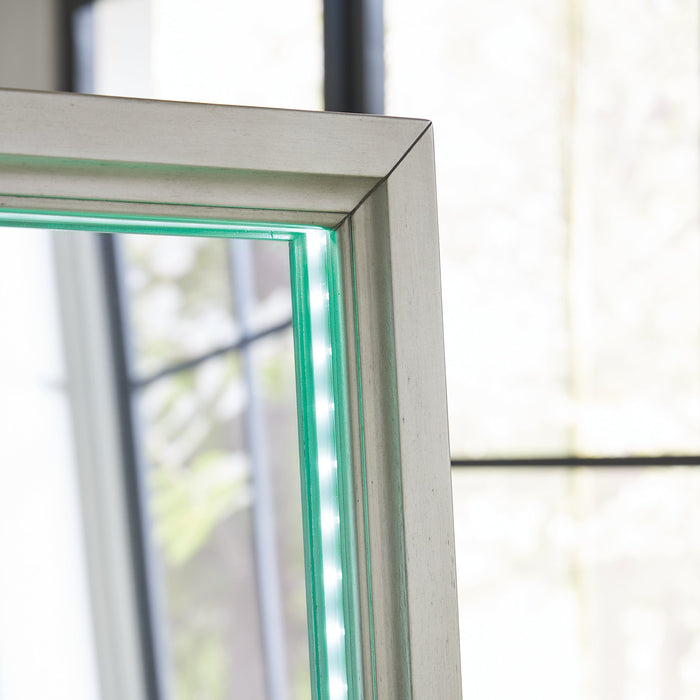 Evesen Floor Standing Mirror/Storage - Bargain Furniture (Detroit, MI)
