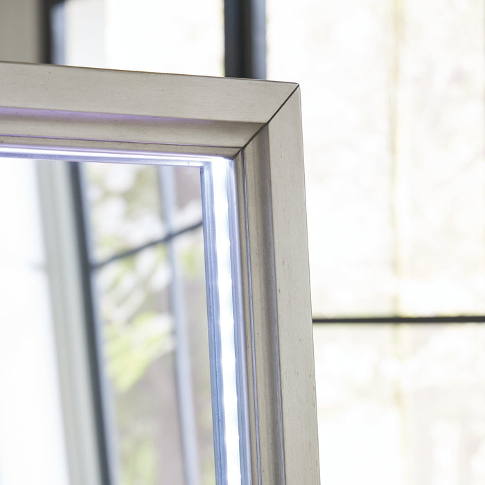 Evesen Floor Standing Mirror/Storage - Bargain Furniture (Detroit, MI)