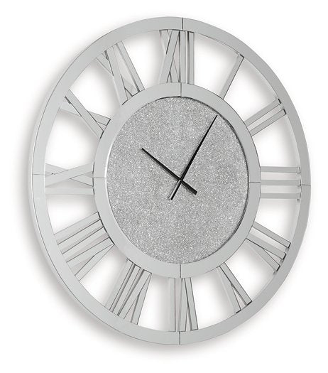 Reinport Wall Clock - Bargain Furniture (Detroit, MI)
