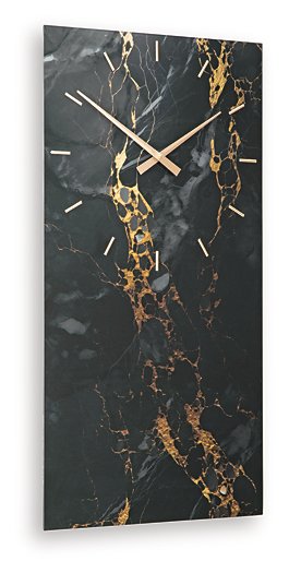 Teague Wall Clock - Bargain Furniture (Detroit, MI)