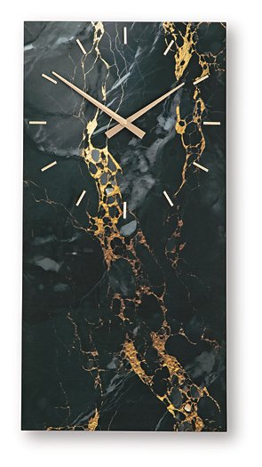 Teague Wall Clock - Bargain Furniture (Detroit, MI)