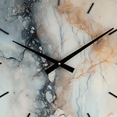 Teague Wall Clock - Bargain Furniture (Detroit, MI)